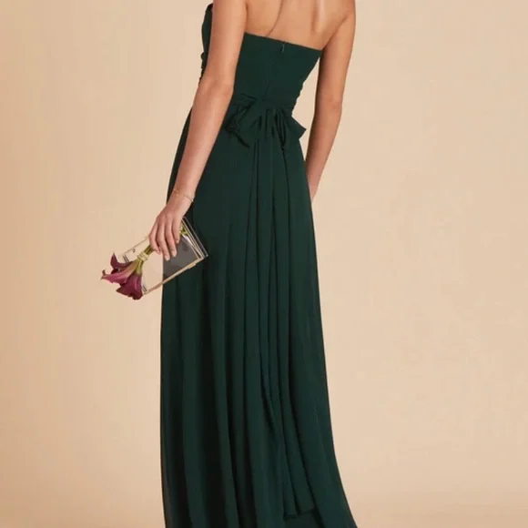 Convertible Dress | Bridesmaid dress hemmed to 5’6’’ (flats) - Picture 3 of 9
